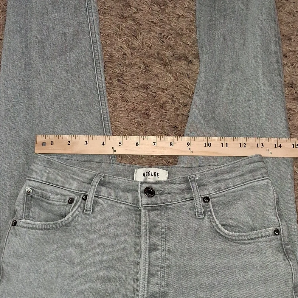 Women's AGOLDE Nico High Rise Slim In Chime Size 26 Jeans